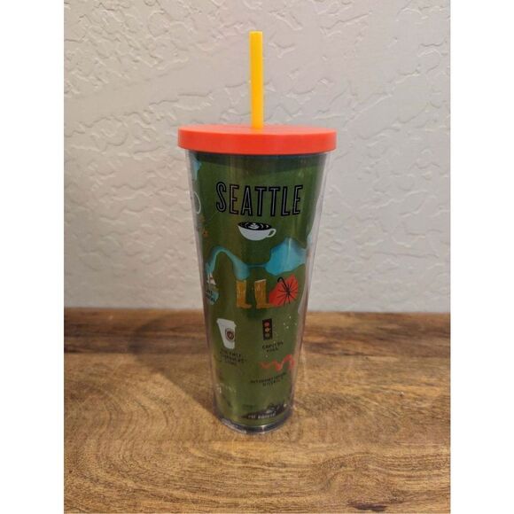 Starbucks Cold Cup 2019 Seattle Washington BEEN THERE Local Series Venti - Picture 1 of 5